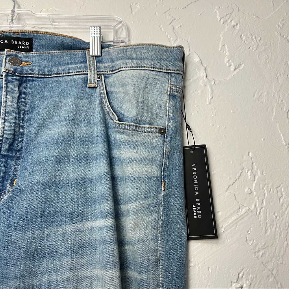 Veronica Beard Beverly High Rise Skinny Jeans 22 tall - Picture 6 of 12